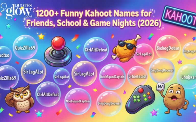 1200+ Funny Kahoot Names for Friends, School & Game Nights (2026) 