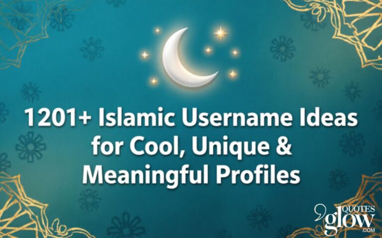 1201+ Islamic Username Ideas for Cool, Unique & Meaningful Profiles