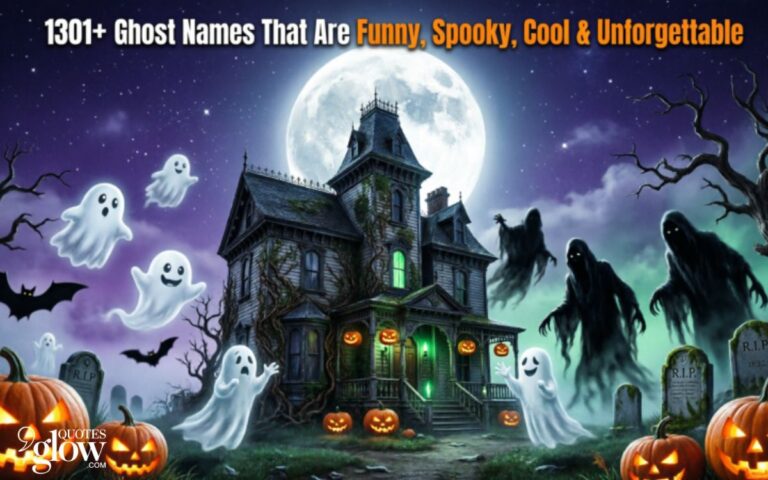 1301+ Ghost Names That Are Funny, Spooky, Cool & Unforgettable
