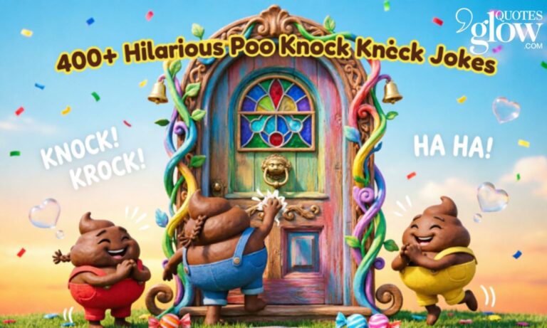 400+ Hilarious Poo Knock Knock Jokes for Giggles and Grins Galore