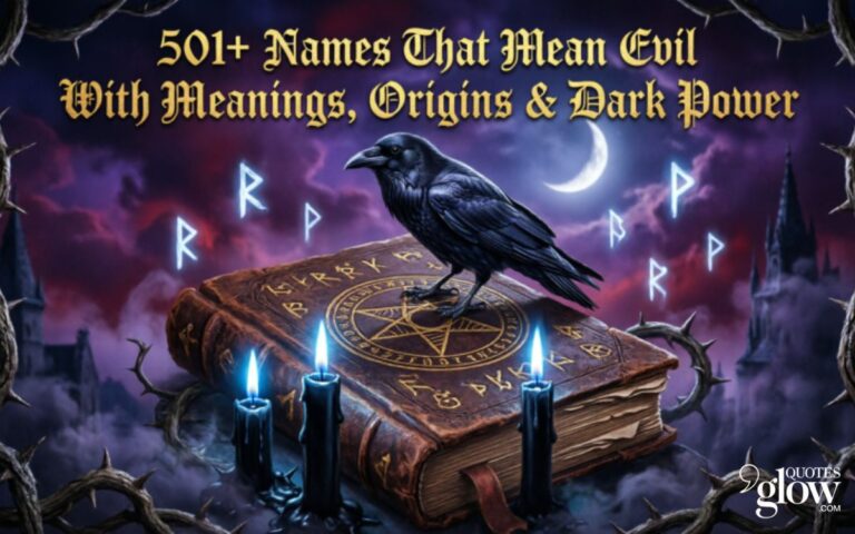 501+ Names That Mean Evil With Meanings, Origins & Dark Power