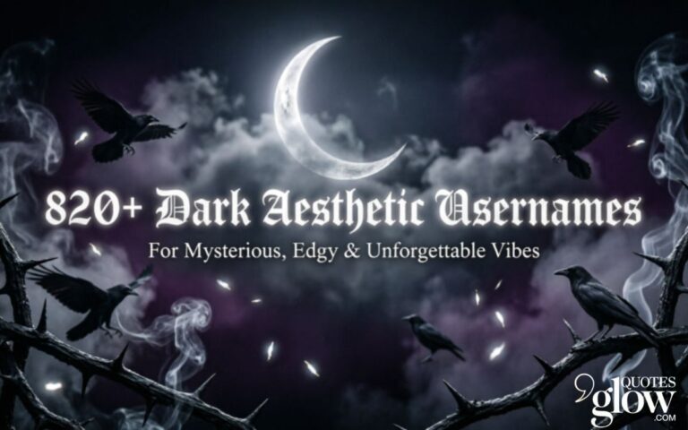 820+ Dark Aesthetic Usernames for Mysterious, Edgy & Unforgettable Vibes
