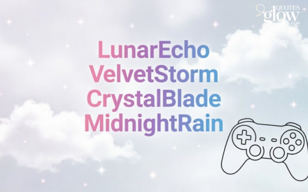 Aesthetic Cool Game Name Ideas for Boys