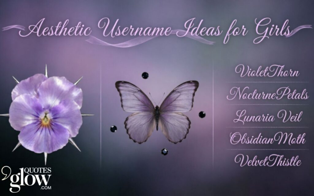 Aesthetic Username Ideas for Girls