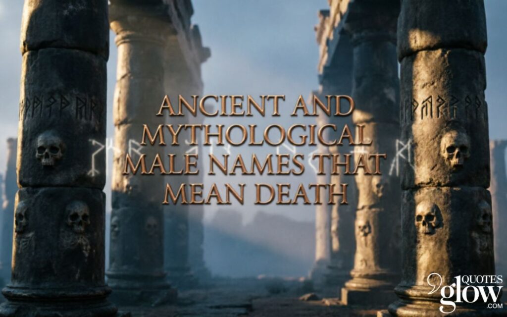 Ancient and Mythological Male Names That Mean Death