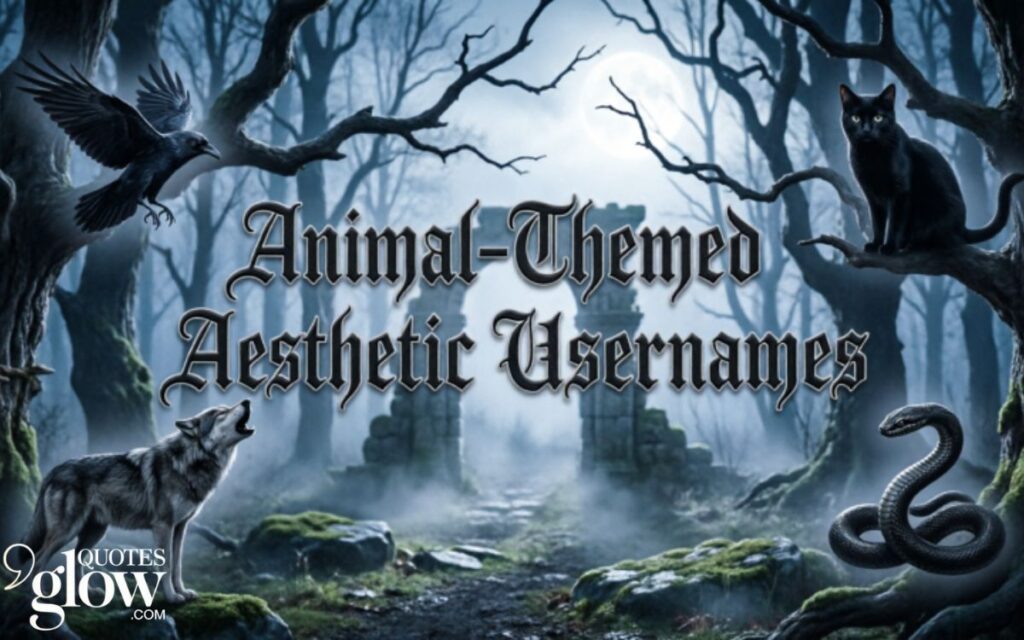 Animal-Themed Aesthetic Usernames