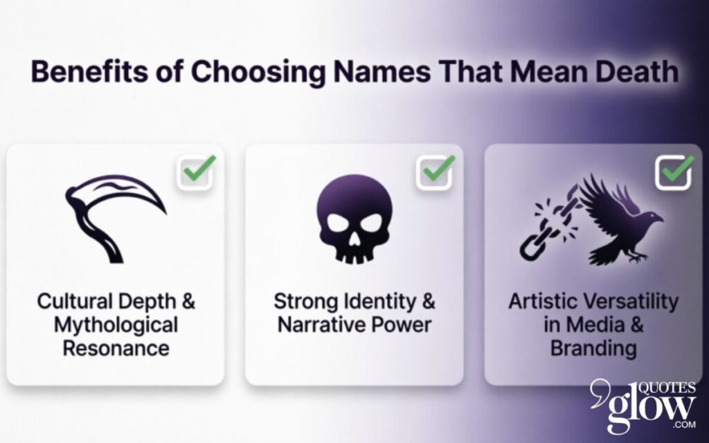 Benefits of Choosing Names That Mean Death