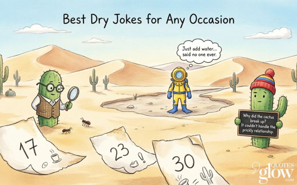 Best Dry Jokes for Any Occasion