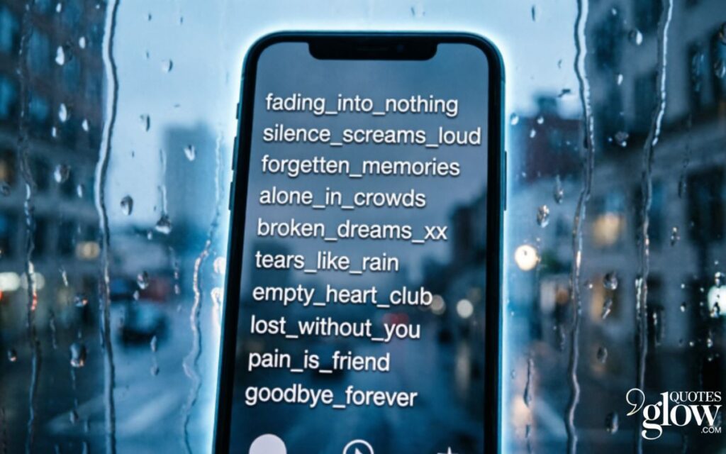Best Sad Usernames for Instagram