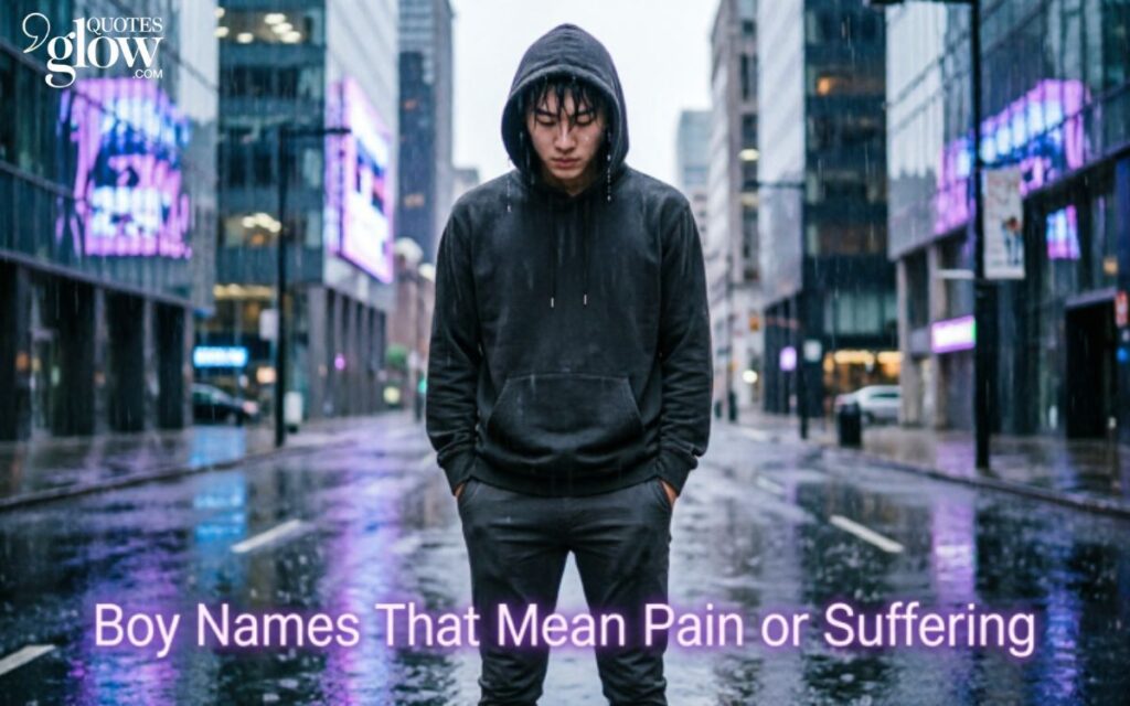 Boy Names That Mean Pain or Suffering