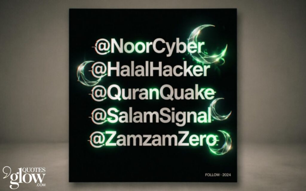 Catchy Islamic Name for Instagram