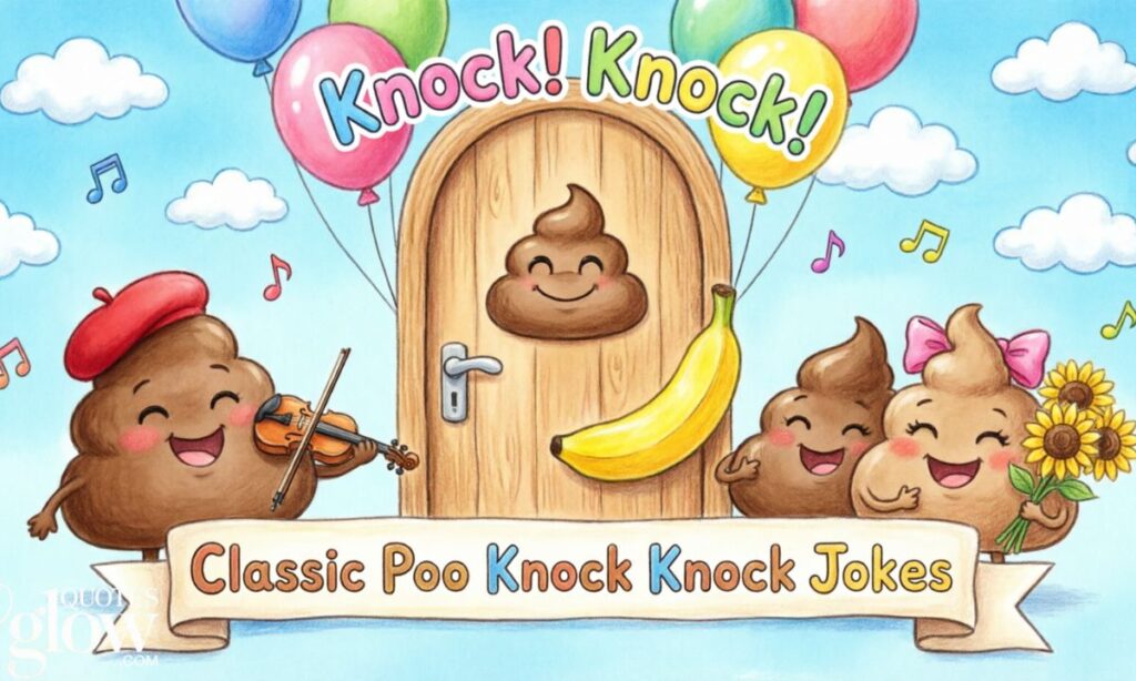 Classic Poo Knock Knock Jokes 💩
