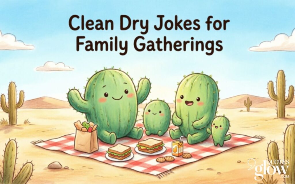 Clean Dry Jokes for Family Gatherings