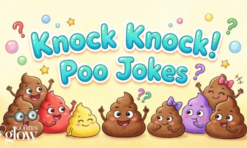 Clean and Silly Poo Knock Knock Jokes for Family Fun