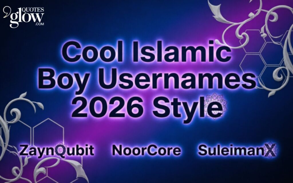 Cool Islamic Boy Usernames (2026 Style)