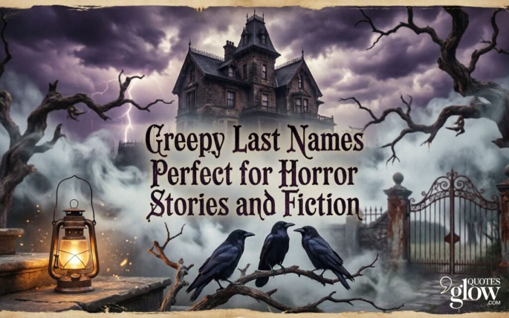 Creepy Last Names Perfect for Horror Stories and Fiction