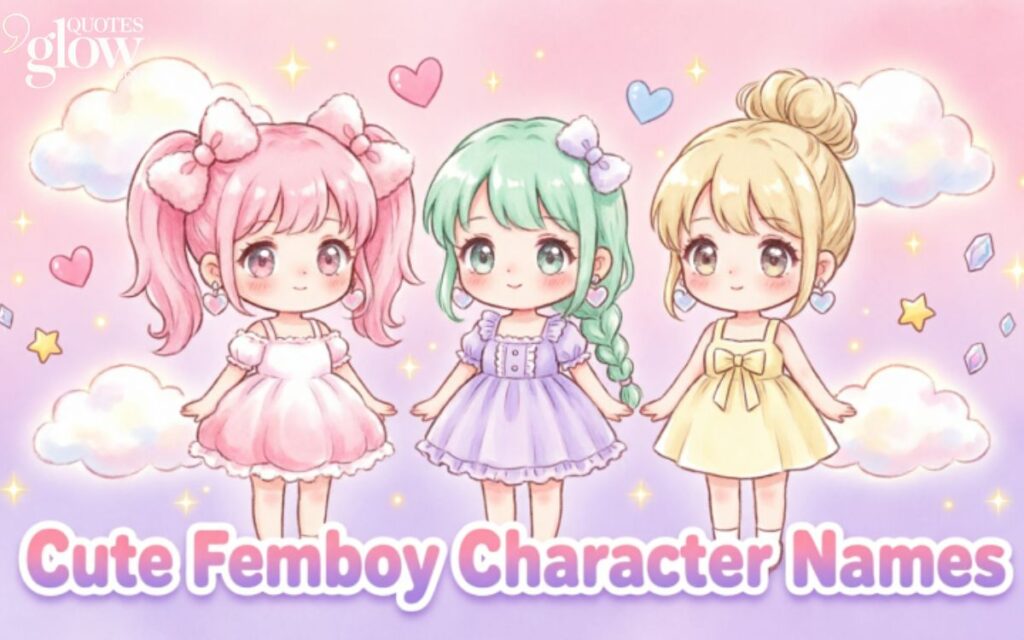 Cute Femboy Character Names