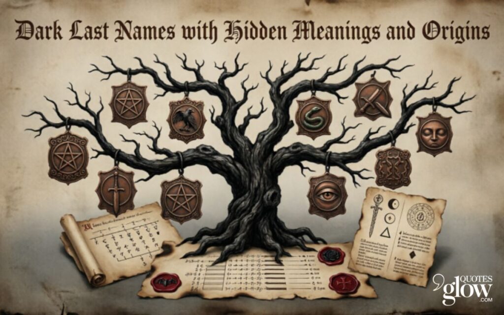 Dark Last Names with Hidden Meanings and Origins