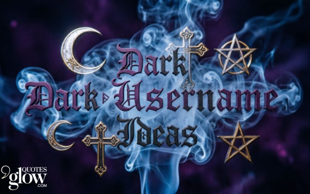 Dark Username Ideas with Symbols