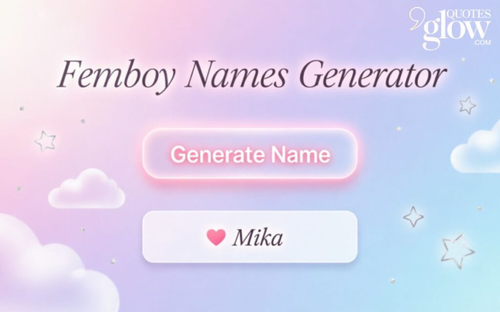 Femboy Names Generator