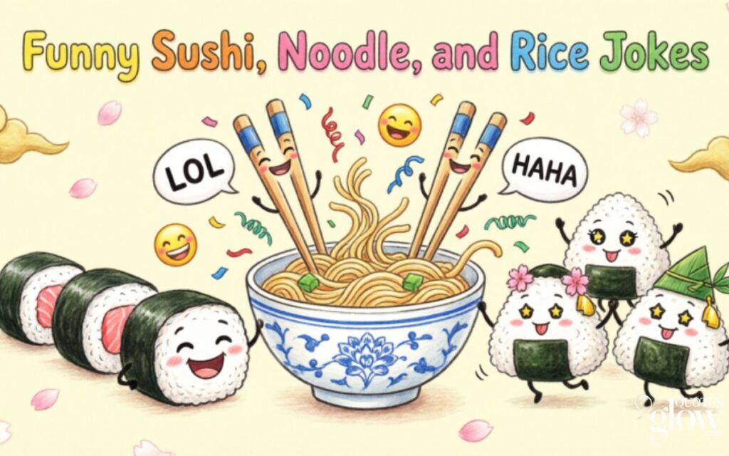 Funny Sushi, Noodle, and Rice Jokes