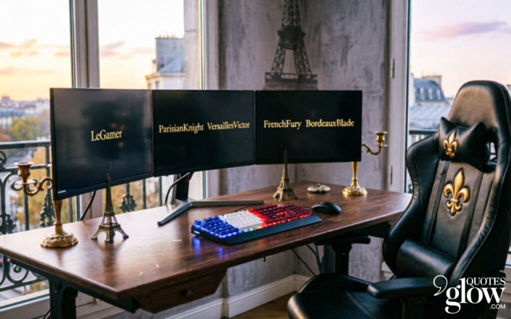 Gaming Names with French Style