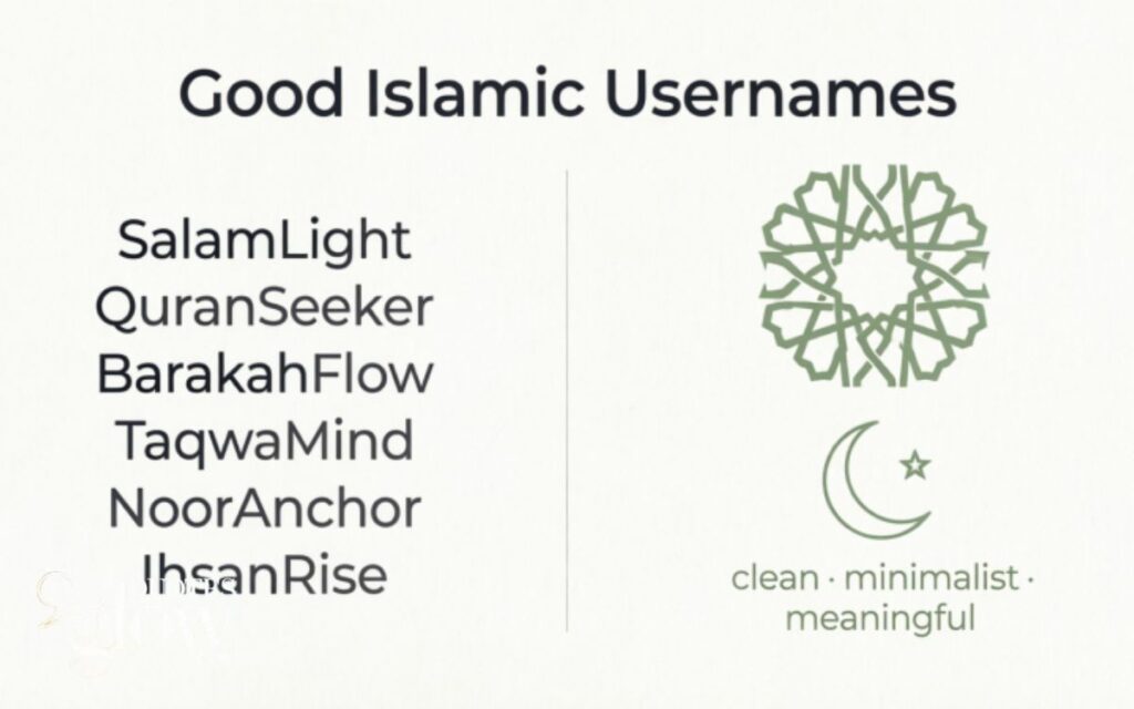 Good Islamic Usernames