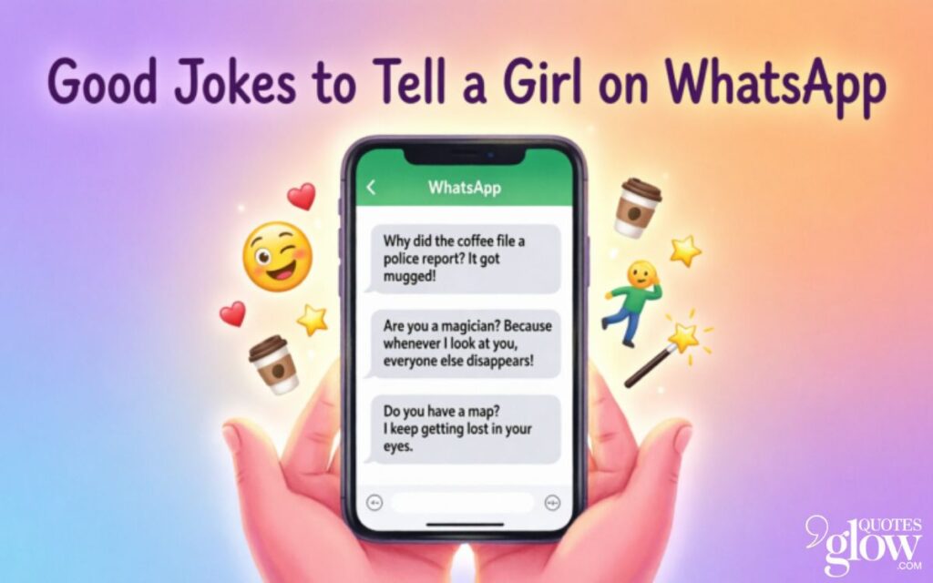 Good Jokes to Tell a Girl on WhatsApp