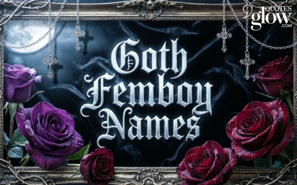 Goth Femboy Names