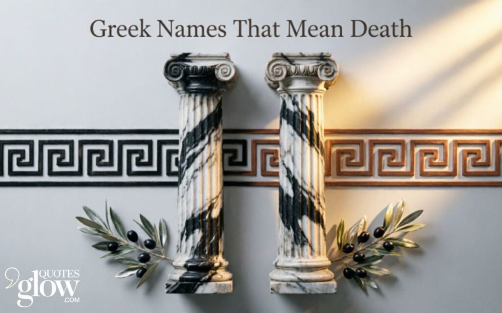 Greek Names That Mean Death