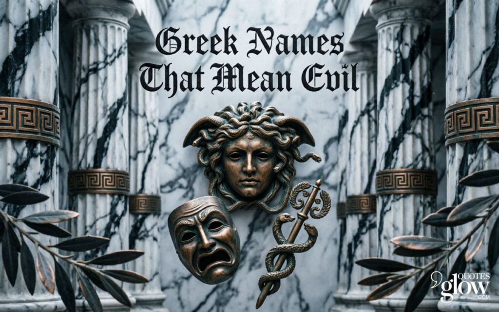 Greek Names That Mean Evil