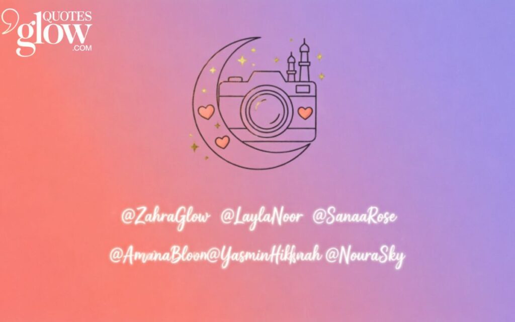 Islamic Usernames for Instagram for Girl
