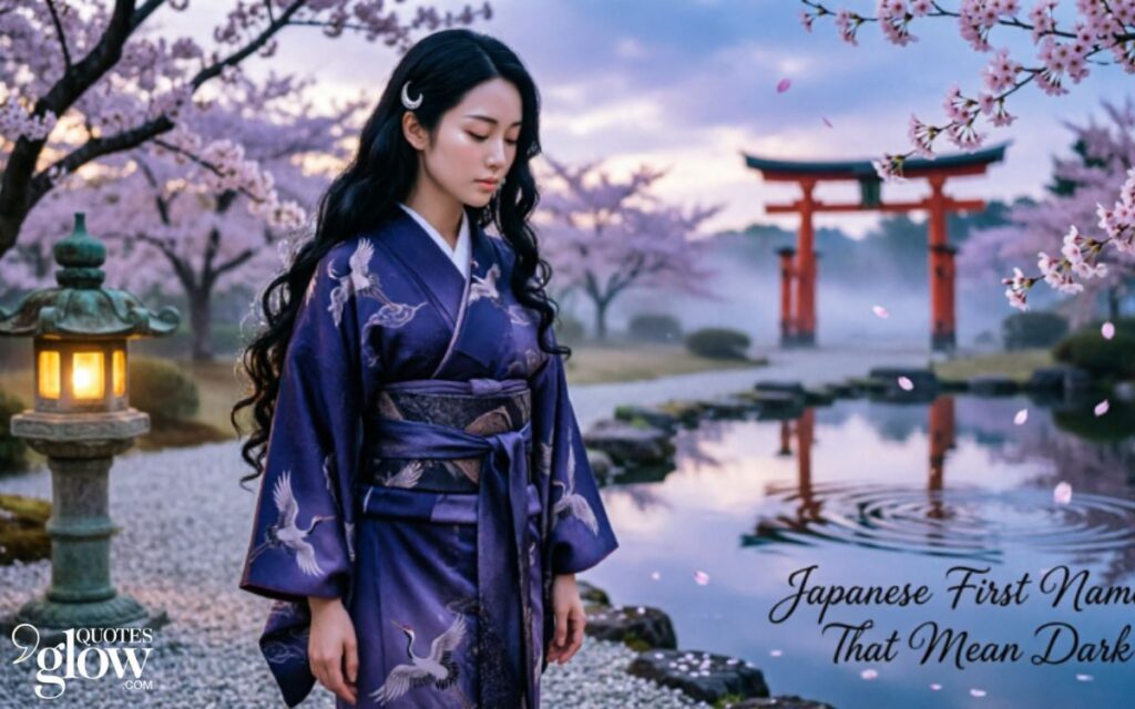 Japanese First Names That Mean Dark
