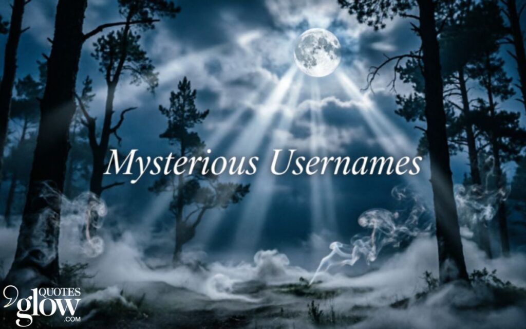 Mysterious Usernames