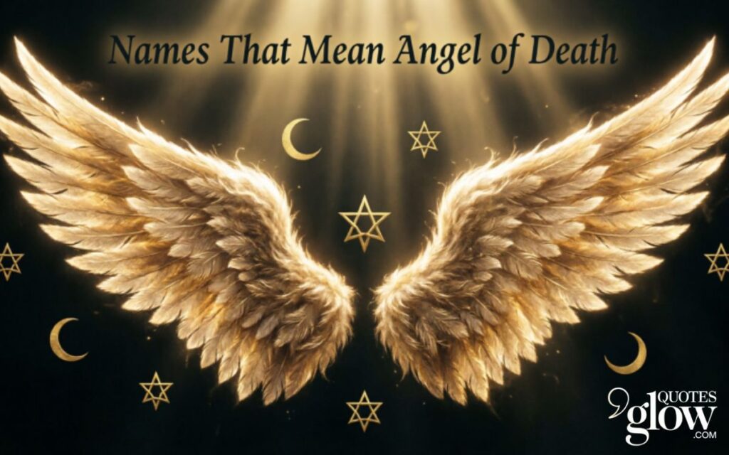 Names That Mean Angel of Death