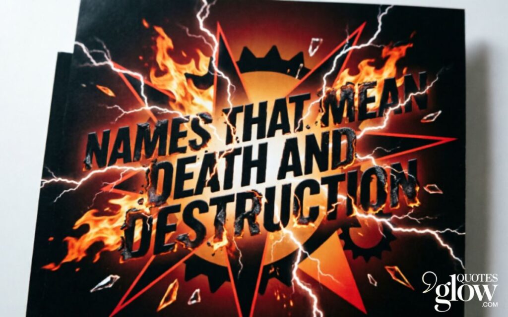 Names That Mean Death and Destruction