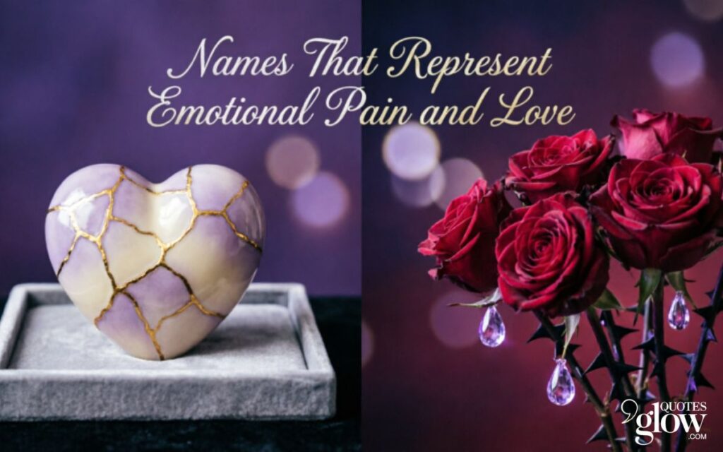 Names That Represent Emotional Pain and Love
