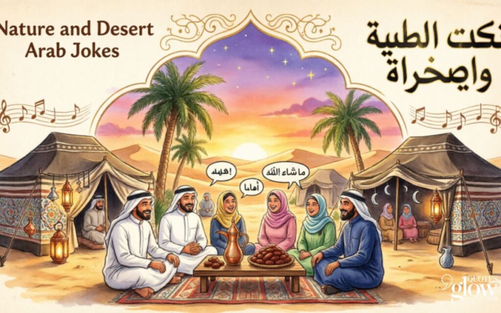 Nature and Desert Arab Jokes