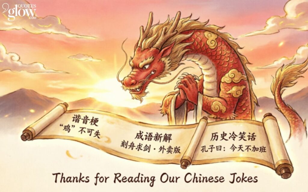Our Last Words About Funny Chinese Jokes