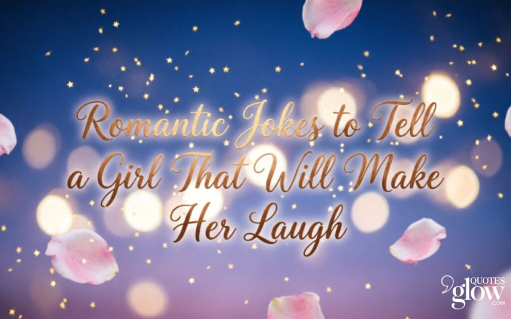 Romantic Jokes to Tell a Girl That Will Make Her Laugh