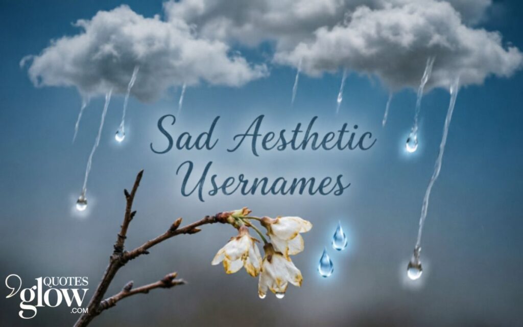 Sad Aesthetic Usernames