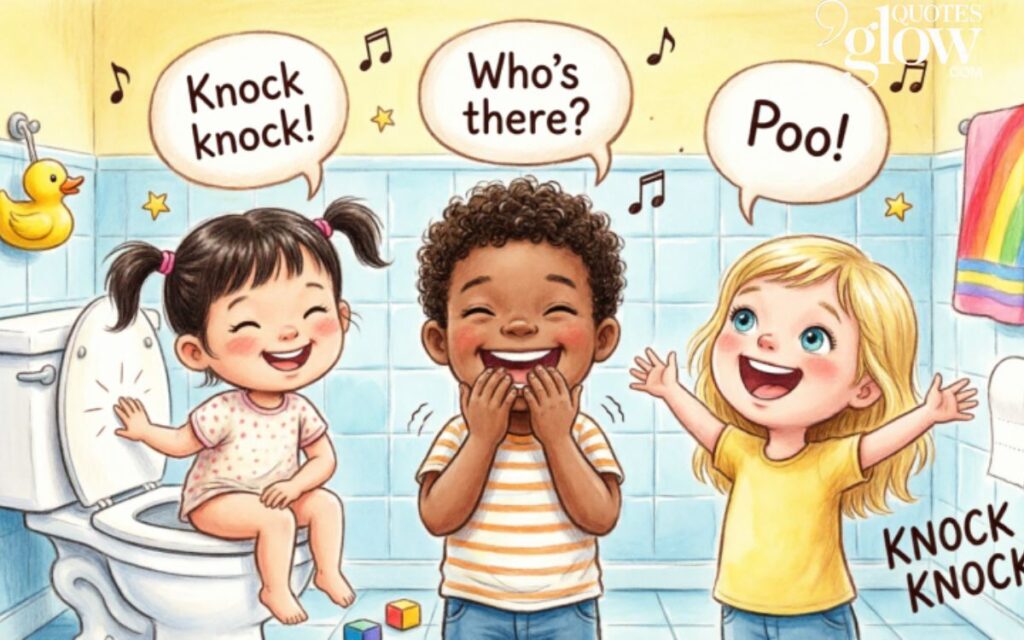 Silly Poo Wordplay Knock Knock Jokes 😂