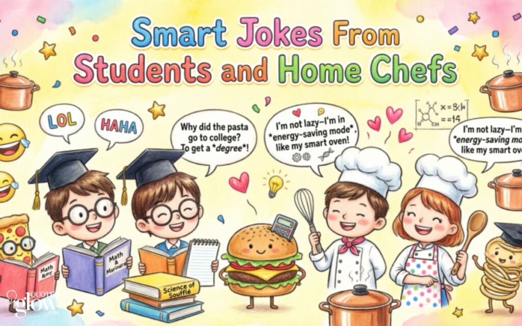 Smart Jokes From Students and Home Chefs