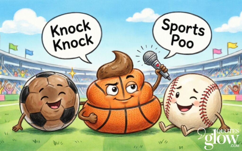 Sports Poo Knock Knock Jokes