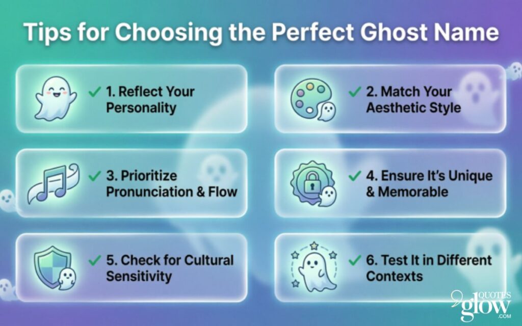 Tips for Choosing the Perfect Ghost Name
