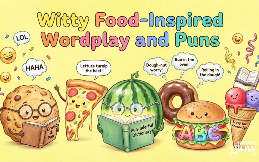Witty Food-Inspired Wordplay and Puns