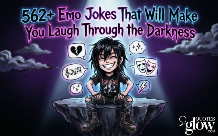 562+Emo Jokes That Will Make You Laugh Through the Darkness