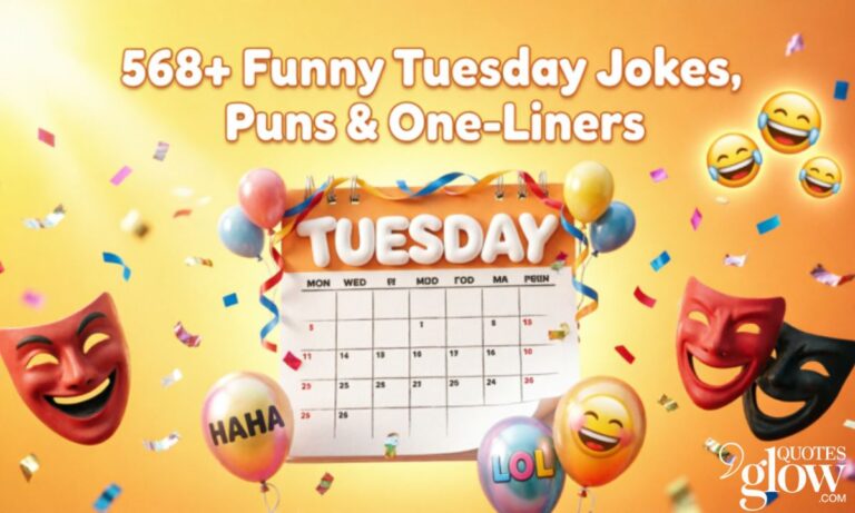 568+Funny Tuesday Jokes, Puns & One-Liners