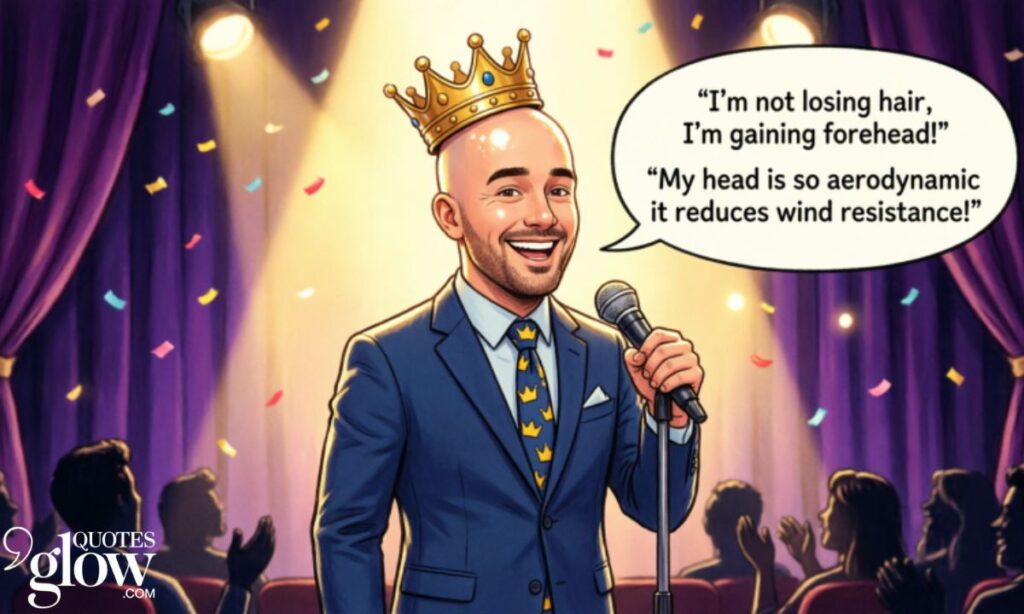 Bald Dad Jokes That Deserve a Crown