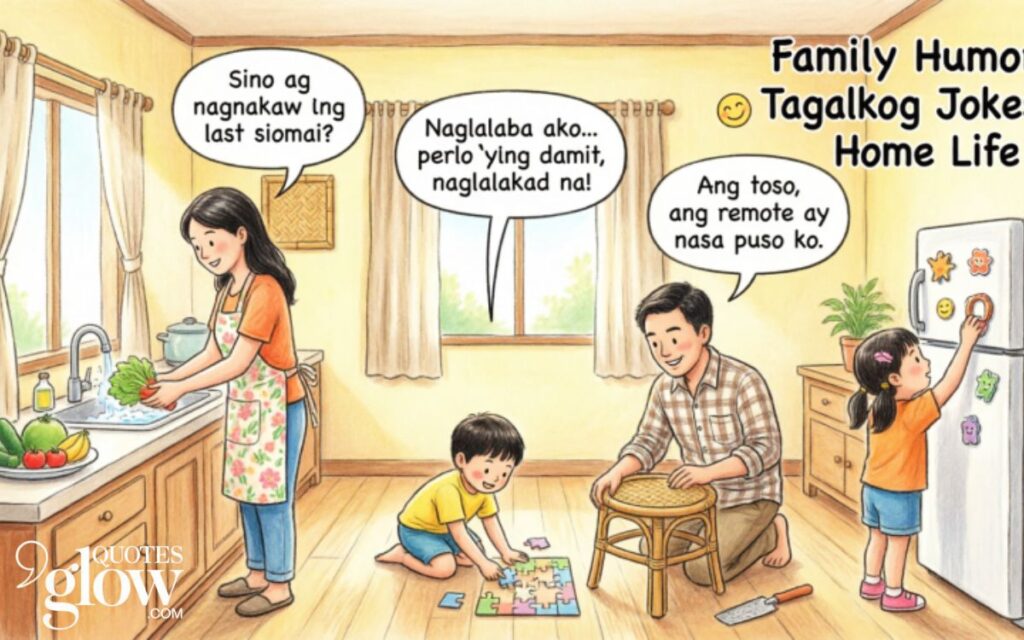 Family Humor: Tagalog Jokes About Home Life